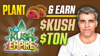 🌿 Farm Virtual Weed in Kush Empire \u0026 Earn $KUSH Airdrop + $TON Passive Income! 💸