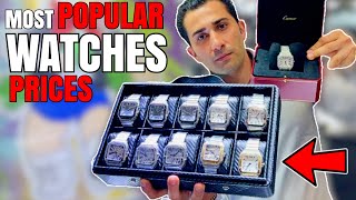 BREAKING Down CARTIER WATCHES Prices ! Skeleton, santos iced out or plain Jane !