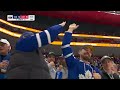 maple leafs matthews ties the game with sharp angle snipe