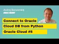 Connect to Oracle Cloud DB from Python