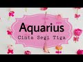 #Aquarius Cinta Kamu & Dia #Tarot #LoveReading #BacaTarot #Jodoh#Cinta