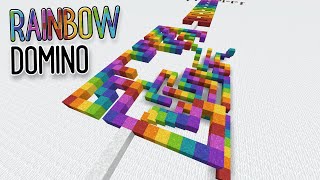 Domino In Minecraft - RAINBOW EDITION