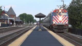 [HD] Metra F40 Rush Hour At Arlington Heights