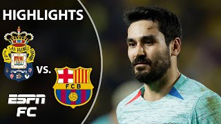 LATE PENALTY DECIDES IT ⚽ Las Palmas vs. Barcelona | LALIGA Highlights | ESPN FC