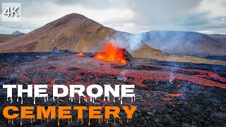 🔥ICELAND VOLCANO IS BECOMING A DRONE CEMETERY! DRONE OVERVIEW WITH REAL SOUND CAPTURED! Aug 10, 2022