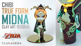 How to make Chibi True Form Midna - The Legend of Zelda: Twilight Princess - Clay Art Tutorial