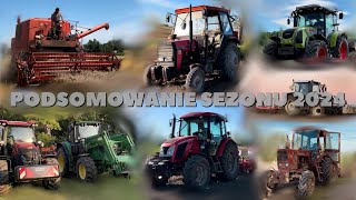 ENERGICZNE PODSUMOWANIE SEZONU 2024 John Deere Case Zetor MTZ Ursus Bizon Valtra Claas