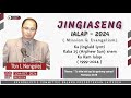 JINGIASENG IALAP   I   12th OCTOBER 2024     I     06:30 PM