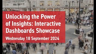 Unlocking the Power of Insights: Interactive Dashboards Showcase Webinar 18.09.2024