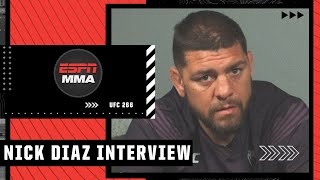 Nick Diaz on UFC 266 return, fighting Robbie Lawler & more | ESPN MMA