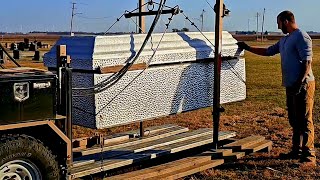 Setting An Oversize 34" Burial Vault