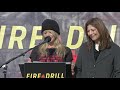 jane fonda holds climate change protest at us capitol