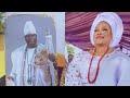 OONI OF IFE REVEALED WHY HE IS MARRYING MANY WIVES AT HIS MARRIAGE CEREMONY TO OLORI MARIAM