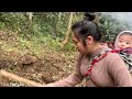 life of a 19 year old single mother 3 days building the first new house with bamboo tieu hue ly