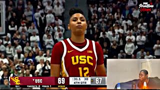 Juju Watkins vs Paige Bueckers! | #7 USC Trojans vs #4 UConn Huskies Women’s Reaction!!!