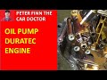 How to replace OIL PUMP Ford Duratec engine Mondeo Mazda L Volvo Modular Sigma. Years 2001 to 2022