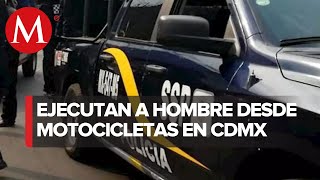 Persecución deja a una persona muerta y un lesionado en CdMx