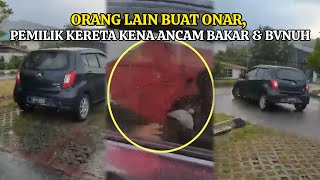 KEKASIH KANTOI 'PROJEK' DLM KERETA AXIA DI KAWASAN MASJID KETIKA HUJAN, INI SEBENARNYA BERLAKU