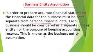 Accounting Lesson 1: Basic Accounting Concepts in English