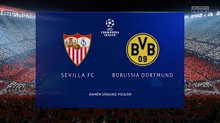 Sevilla vs Dortmund | Estadio Ramón Sánchez Pizjuán | 2022-23 UEFA Champions League | FIFA 23