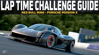 GT7 Lap Time Challenge Guide - Red Bull Ring - Porsche Mission X