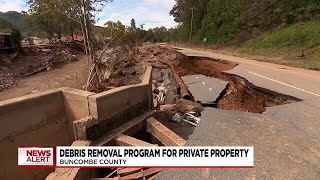 Buncombe County launches private property debris removal program