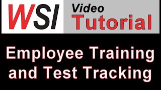 Employee Training and Exam Tracker Database Template