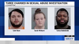 3 arrested in Lexington child abuse investigation