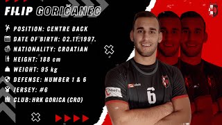 Filip Goričanec - Middle Back - HRK Gorica - Highlights - Handball - CV - 2022/23
