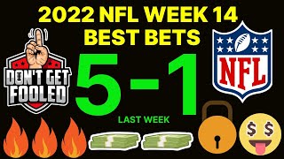 Easy Money 2022 l NFL Week 14 Picks & Predictions l Best Bets ATS Handicapper Expert 12/11/22