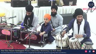 Bhai Deepinder Singh Har Har Naam Samagam Pune saturday Morning 12 Nov 2022 | Shabad Gurbani Keertan