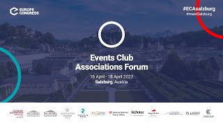 Events Club Associations Forum 2023 - Salzburg, Austria - #ECAsalzburg