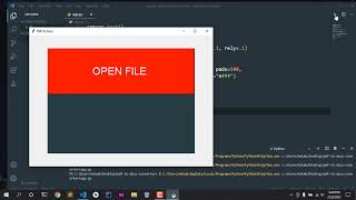 Make a PDF to Word Converter in python 3 with GUI || Python project With source code