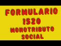 🎉CREDENCIAL 1520 Y FORMULARIO 184  - MONOTRIBUTO SOCIAL#tutorialesanses