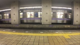 名古屋市営地下鉄 名城線・名港線 築地口駅より 大曽根行き 到着・発車動画