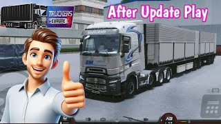 After Update Gameplay TruckerOfEurope3 With Double Trailer | New Update Coming | Trucker Of Europe3