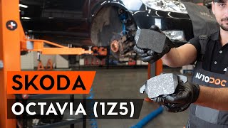 Jak vyměnit předních brzdové destičky na OCTAVIA (1Z5) [NÁVOD AUTODOC]