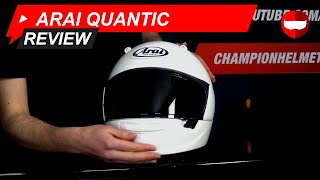 Arai Quantic Full-Face Helmet Review - ChampionHelmets.com