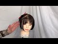 ワンレンの『マッシュルームカット』解説　mushroom hair cut スタンダードカットv.12 2 machine head academy セニング無し