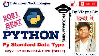 Day 7 - Python List & Tuple Part 1 | Python Standard Data Types