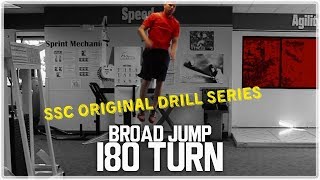 Broad Jump 180 Turn | Simple Speed Coach OG Drills