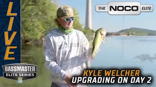 Day 1 leader Kyle Welcher surviving on Guntersville