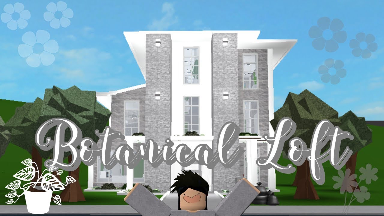 Bloxburg Botanical Loft Speedbuild Youtube