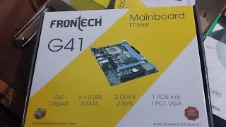 Frontech G41 Unboxing (DDR2) Core2 #viral #review #umboxing #pc #trending #accessories