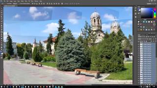 Panorama Stacking-Photoshop tutorial