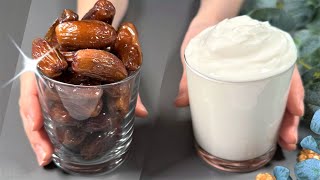 I took dates and yogurt and the result is amazing! A cake recipe in 5 minutes!