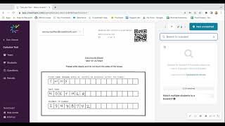 How To - Manually Match Students to Administered Booklets
