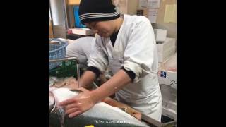 石川県七尾市の鮮魚販売　朝どれ魚をおさしみで！