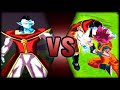 DRAGON BALL SPARKING ZERO GOKU SSJ GOD VS GAZ [DBZ TTT MOD]