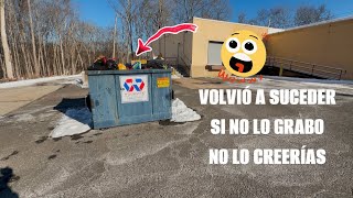 🛑DUMPSTER DIVING Volvió a suceder…Si no lo grabó nadie lo creería #dumpsterdiving #loquetiranenusa